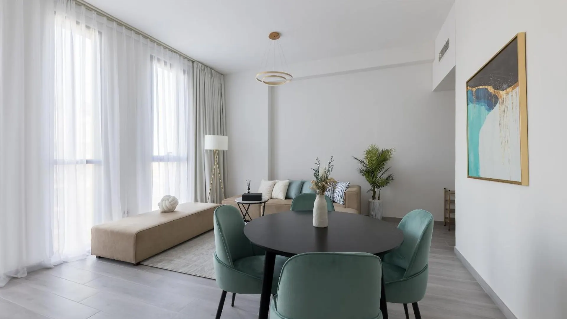 Fresh & Quiet 1Br At Midtown Noor 4 Tower Lägenhet Dubai 0*,  Förenade Arabemiraten