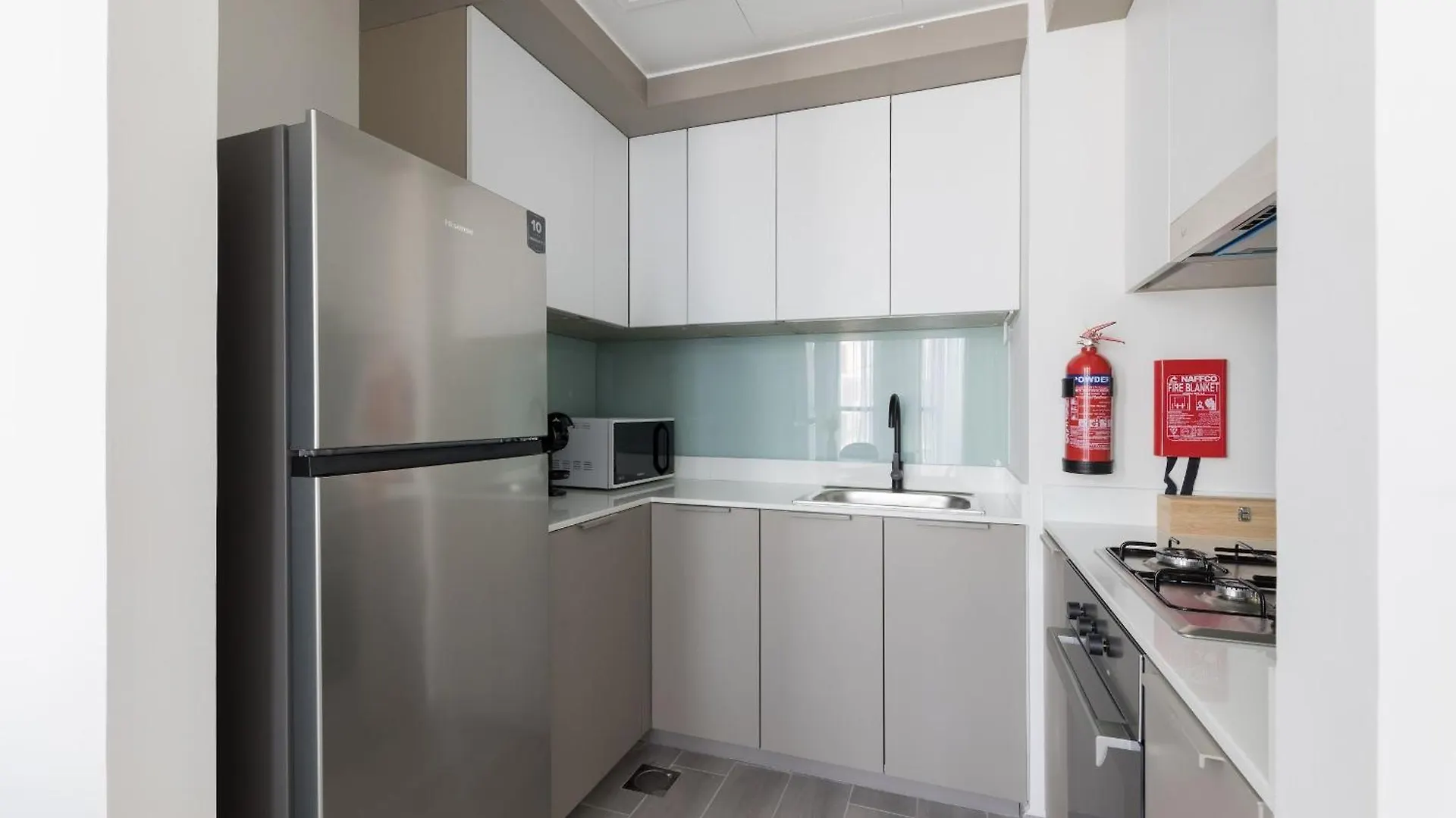 Fresh & Quiet 1Br At Midtown Noor 4 Tower Lägenhet Dubai Förenade Arabemiraten